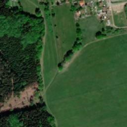 Satellite imagery of [Omlenice] church t., CZ
