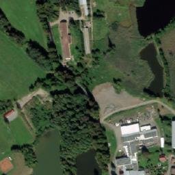 Satellite imagery of [Benešov nad Černou] church t., CZ