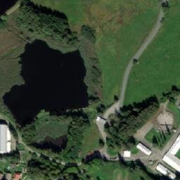 Satellite imagery of [Benešov nad Černou] church t., CZ