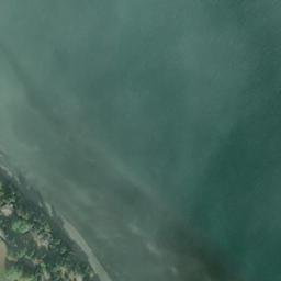Satellite imagery of Lane Spit, US