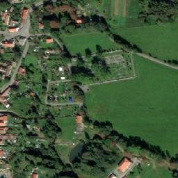 Satellite imagery of [Benešov nad Černou] church t., CZ
