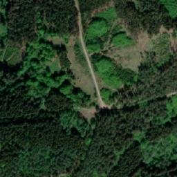 Satellite imagery of [Větřní-Všeměry-Zátoň] church t., CZ