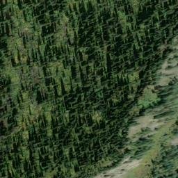 Satellite imagery of Glacier Wall, US