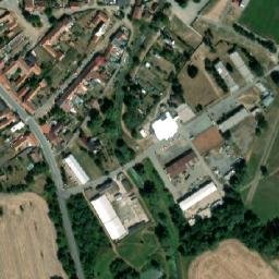Satellite imagery of [Lanžhot] church t., CZ