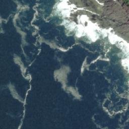 Satellite imagery of Pachena Point, CA