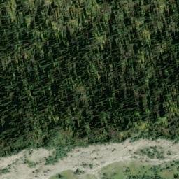 Satellite imagery of Glacier Wall, US
