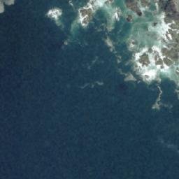 Satellite imagery of Pachena Point, CA