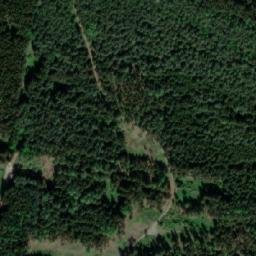 Satellite imagery of [Rožmitál na Šumavě] church t., CZ