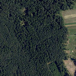 Satellite imagery of "Südpol" - südlichster Punkt des Bezirkes Waidhofen /Thaya, AT