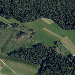 Satellite imagery of "Südpol" - südlichster Punkt des Bezirkes Waidhofen /Thaya, AT