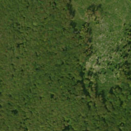 Satellite imagery of cairn, SK
