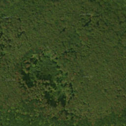 Satellite imagery of cairn, SK