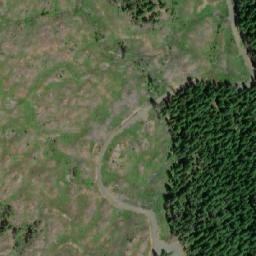 Satellite imagery of Waterloo Mountain, CA