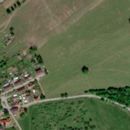 Satellite imagery of [Malšín-Ostrov] church t., CZ