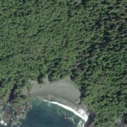 Satellite imagery of Whyac Point, CA
