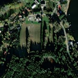 Satellite imagery of [Frymburk] church t., CZ