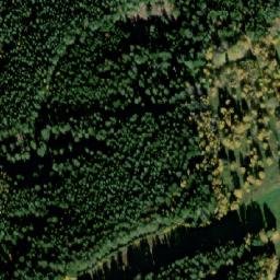 Satellite imagery of Kramolín-Stezka kor.stromů [Lipno nad Vltavou] outlook t., CZ