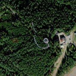 Satellite imagery of Kramolín-Stezka kor.stromů [Lipno nad Vltavou] outlook t., CZ