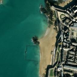 Satellite imagery of Queen Bastion, FR
