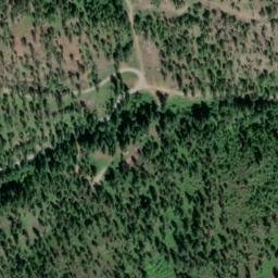 Satellite imagery of Gold Ledge Mine, US