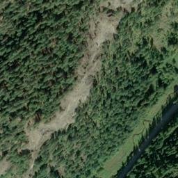 Satellite imagery of Jumpoff Joe Bluff, US