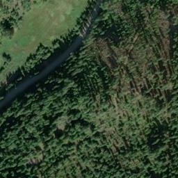 Satellite imagery of Jumpoff Joe Bluff, US