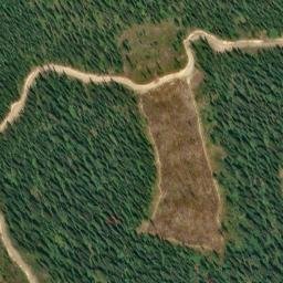 Satellite imagery of Stryker Ridge, US