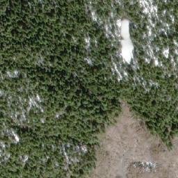 Satellite imagery of Mount Modeste, CA