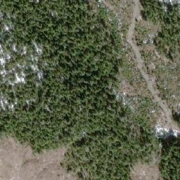 Satellite imagery of Mount Modeste, CA