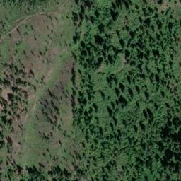 Satellite imagery of Gold Ledge Mine, US