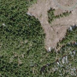 Satellite imagery of Mount Modeste, CA