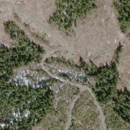 Satellite imagery of Mount Modeste, CA