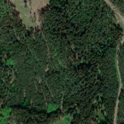 Satellite imagery of Kraví hora [Vyšší Brod-Hrudkov] outlook p., CZ