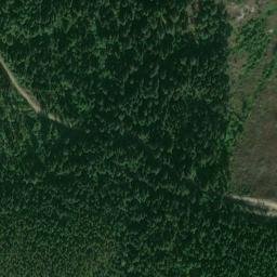 Satellite imagery of Ruby Ridge, US