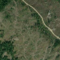 Satellite imagery of Ruby Ridge, US