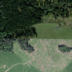 Satellite imagery of k.697 [Dolní Dvořiště-Cetviny], CZ