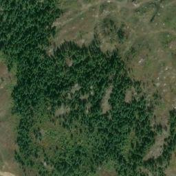 Satellite imagery of Ruby Ridge, US