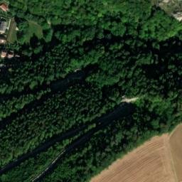 Satellite imagery of Helfenstein Castle, DE