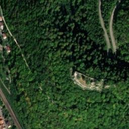 Satellite imagery of Helfenstein Castle, DE