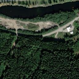Satellite imagery of [Loučovice] paper mill chimney, CZ