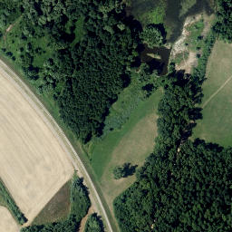 Satellite imagery of Soutok [Lanžhot], CZ