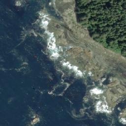 Satellite imagery of Carmanah Point, CA