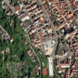 Satellite imagery of Helfenstein Castle, DE