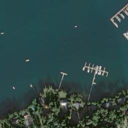 Satellite imagery of Bazalgette Point, US