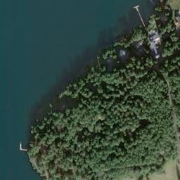 Satellite imagery of Bazalgette Point, US