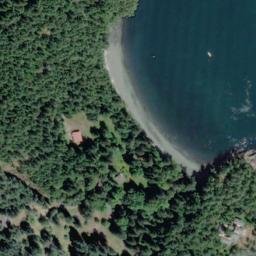 Satellite imagery of Deer Point, US