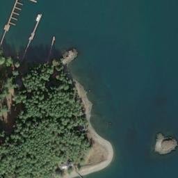 Satellite imagery of Bazalgette Point, US