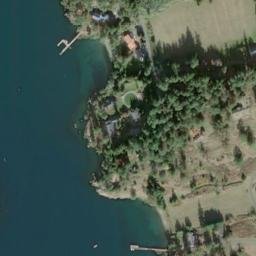Satellite imagery of Bazalgette Point, US