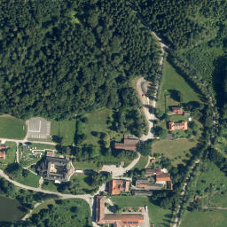 Satellite imagery of Schloss Rosenau, AT
