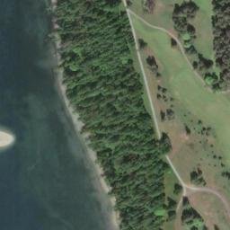 Satellite imagery of James Spit, CA